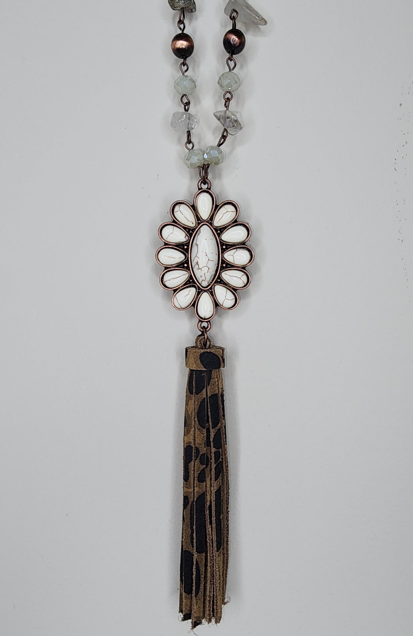 Dibs on the Cowboy Tassel Necklace